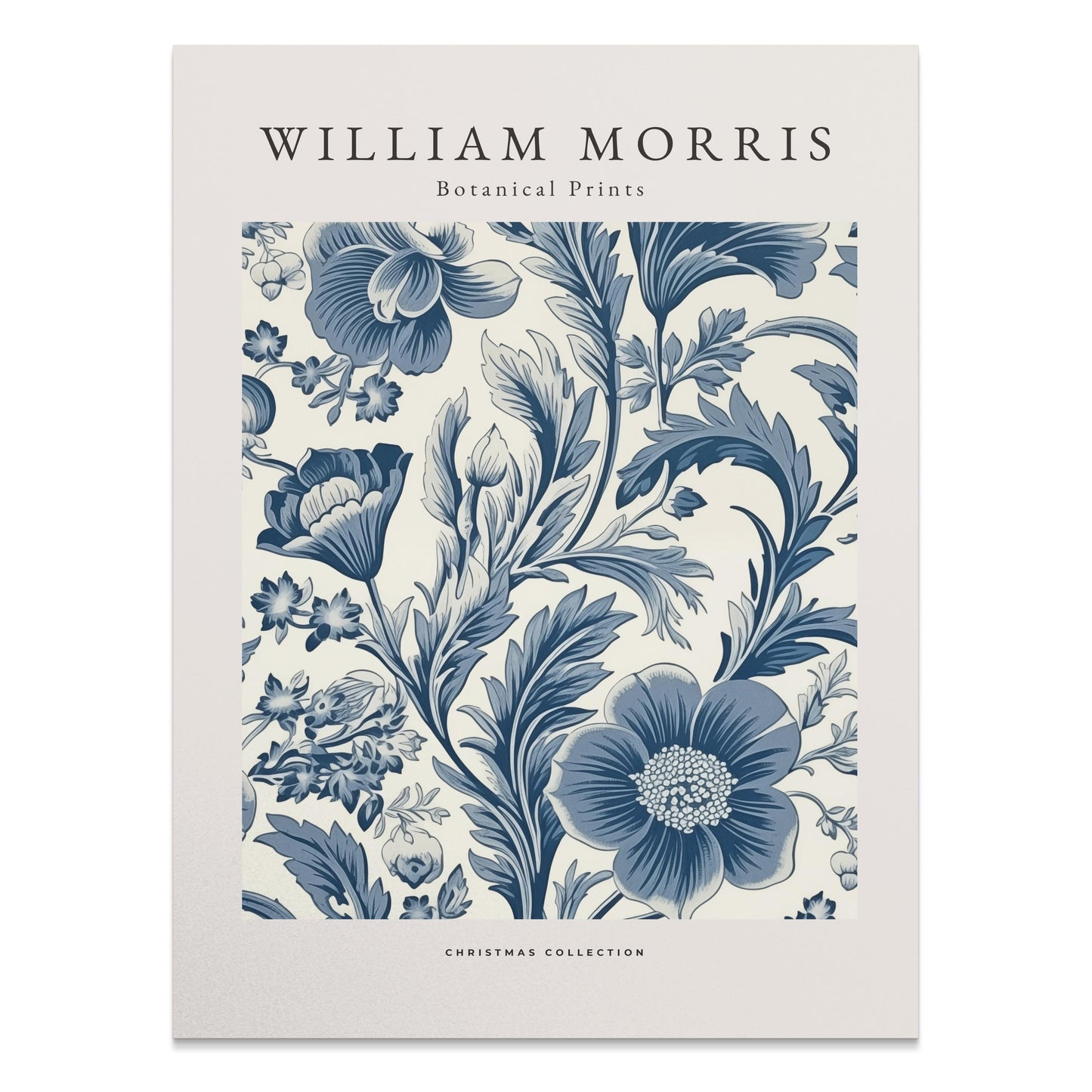 Premium Poster of William Morris Botanical Prints Christmas Collection Posters