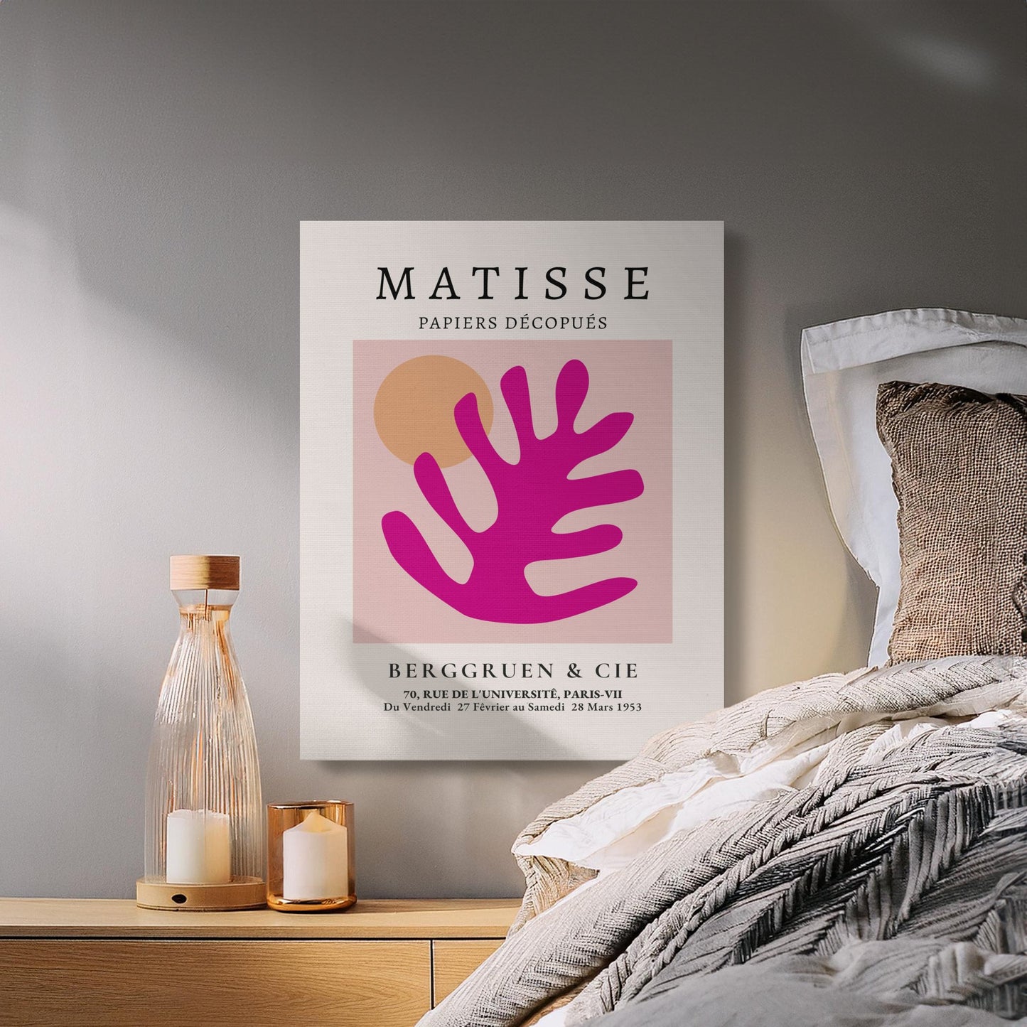 Premium Poster of Henri Matisse Wall Art Papiers Découpés Canvas Wraps