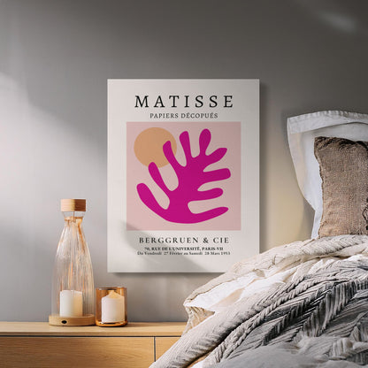 Premium Poster of Henri Matisse Wall Art Papiers Découpés Canvas Wraps