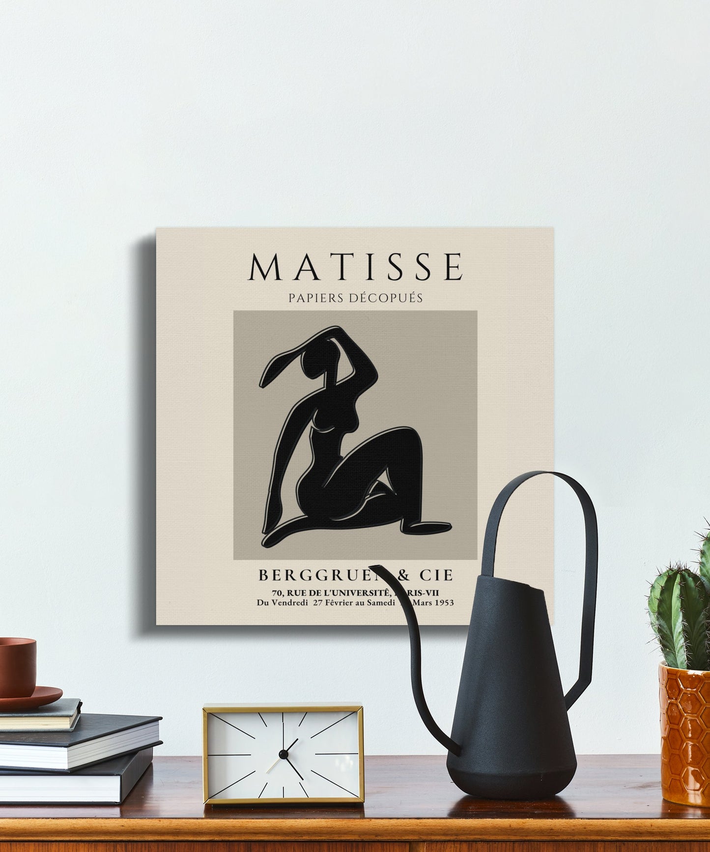Premium Poster of Henri Matisse Papiers Decoupes Canvas Wraps