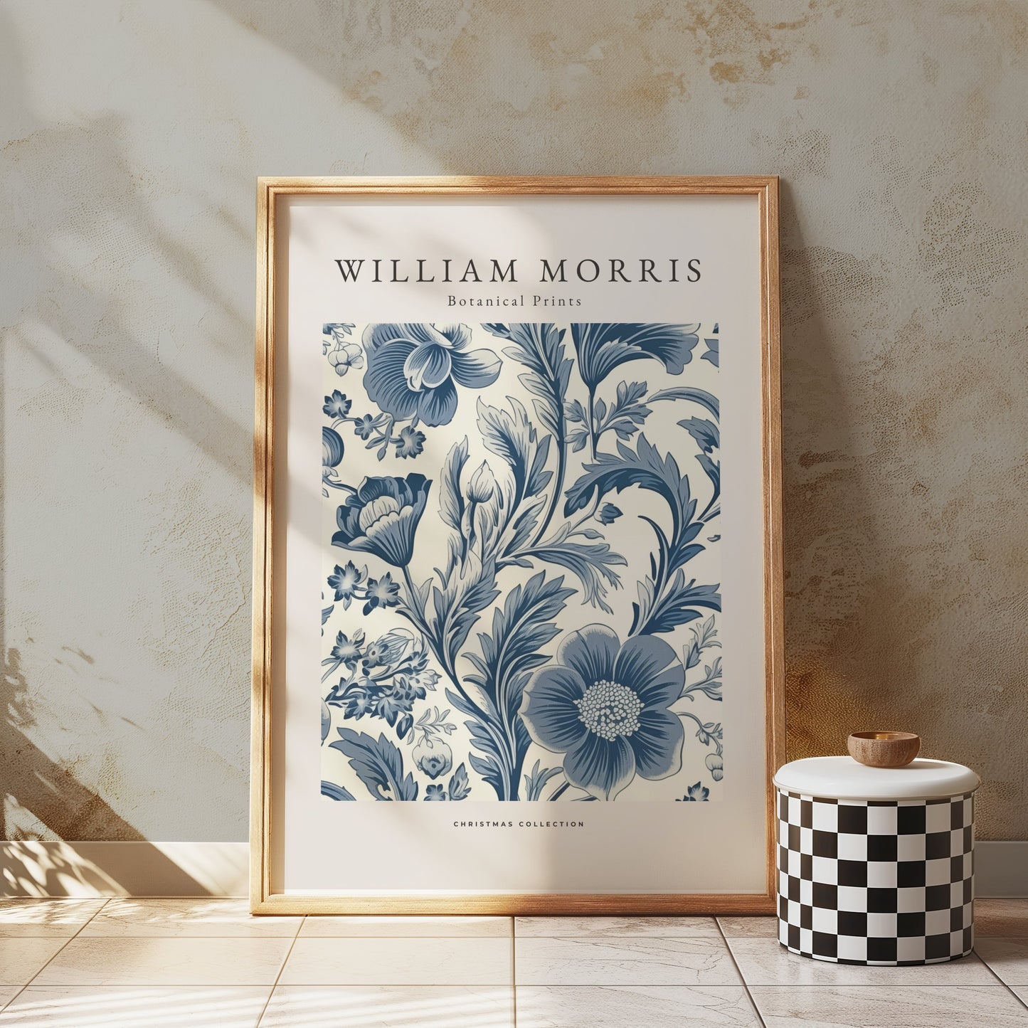 Premium Poster of William Morris Botanical Prints Christmas Collection Posters
