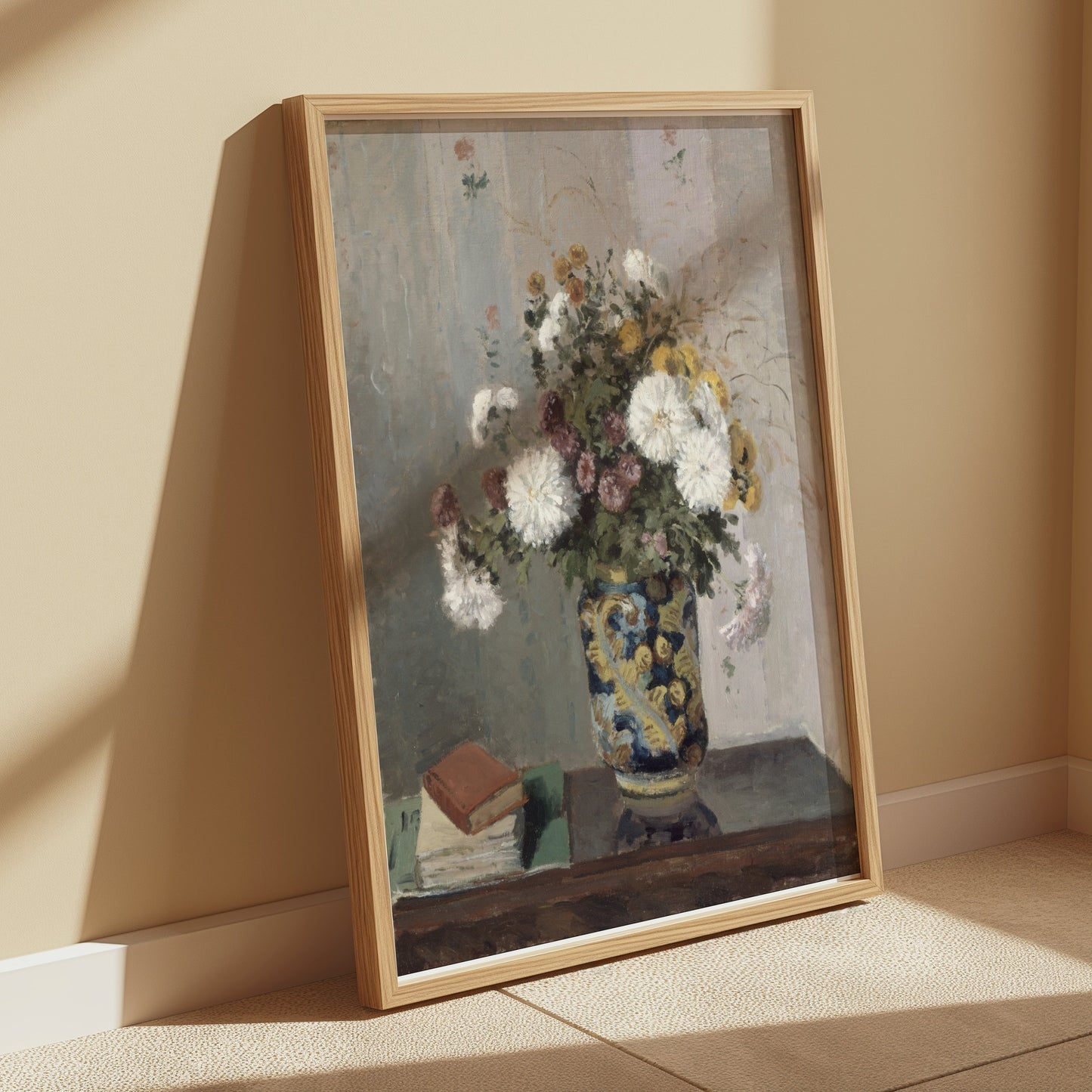 Premium Poster of Beautiful Floral Arrangement in Vase Art Print Posters