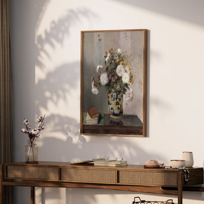 Premium Poster of Beautiful Floral Arrangement in Vase Art Print Posters