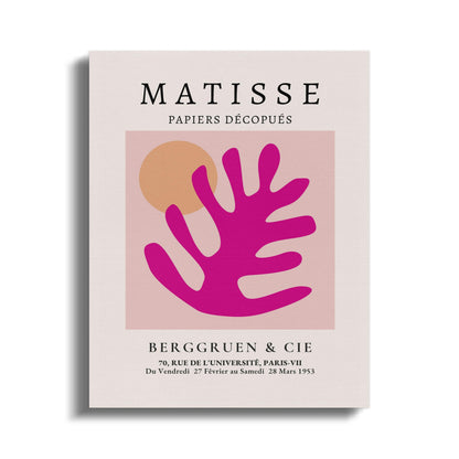 Premium Poster of Henri Matisse Wall Art Papiers Découpés Canvas Wraps
